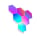 Inteligentna lampa Tracer Sześciokątne lampy RGB Tracer Ambience -  Smart Hexagon